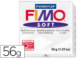 57g. pasta Staedtler Fimo Soft color blanco